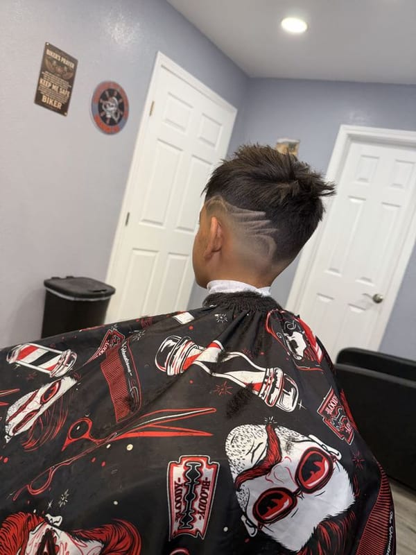 Diamond Edge Barbershop haircut