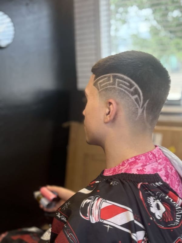 Diamond Edge Barbershop haircut