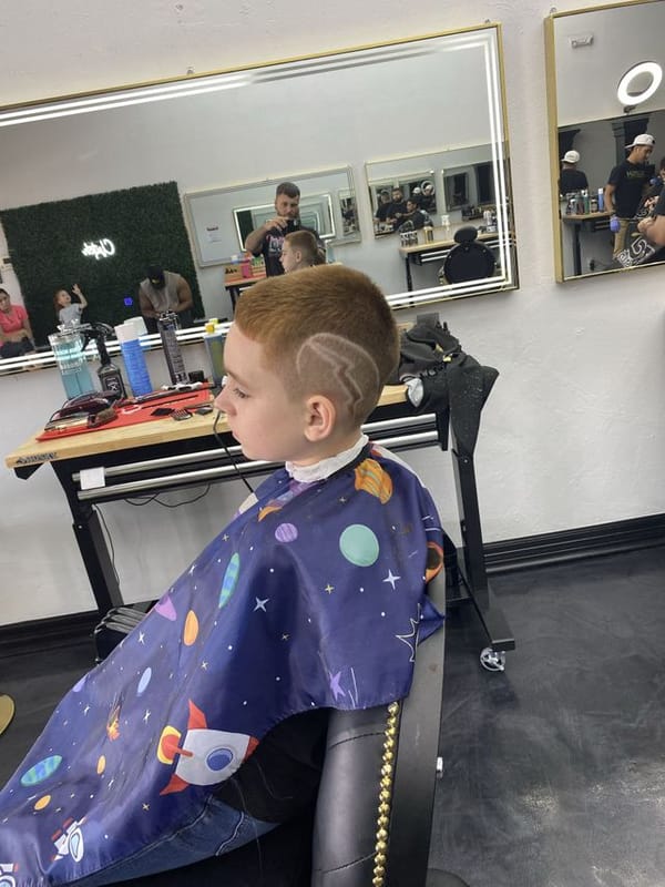 Diamond Edge Barbershop haircut