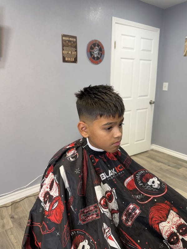 Diamond Edge Barbershop haircut