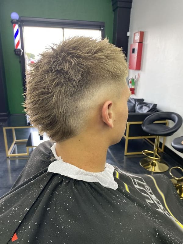 Diamond Edge Barbershop haircut